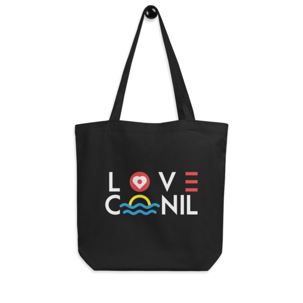 Totebag LoveConil - color negro - frontal