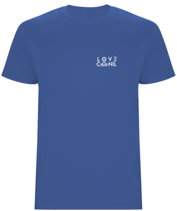 Camiseta manga corta - color azul - frontal